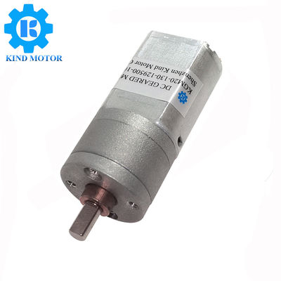 Genişletilmiş 4mm Mil ile 12v Mikro DC Dişli Motor 20Dx41L 5500 Rpm