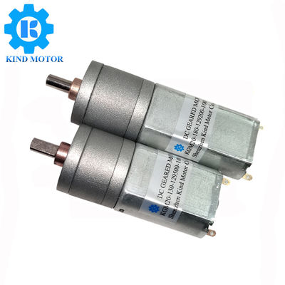 Genişletilmiş 4mm Mil ile 12v Mikro DC Dişli Motor 20Dx41L 5500 Rpm