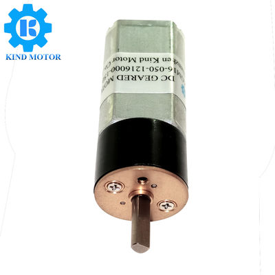 400mNm 24v Fırçalı Dc Motor, 37g Ağırlık 40 Rpm Dişli Motor