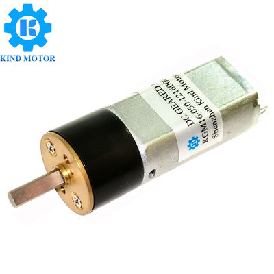 400mNm 24v Fırçalı Dc Motor, 37g Ağırlık 40 Rpm Dişli Motor