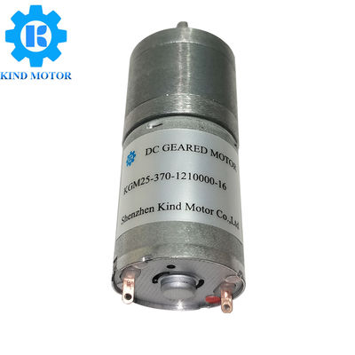 Dişli Redüksiyonlu Mikro 12 Volt Elektrik Motorları 3.2A Sürekli Akım