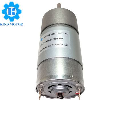 Düşük Gürültülü Mikro DC Motor Düşük Devir 12 Volt Yüksek Tork 1.2Nm