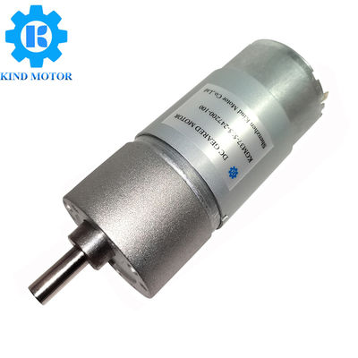 24vdc Mikro DC Dişli Motor, 10 Rpm Dc Dişli Motor 37mm Çap
