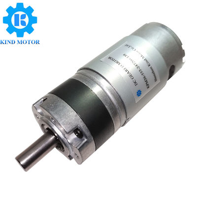 Yüksek Torklu 12 Volt Dc Planet Dişli Motor 36mm Çap Düşük Devir