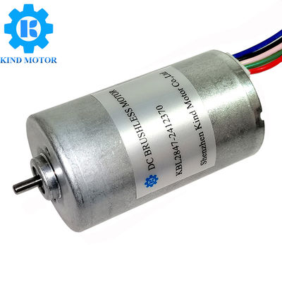 Fabrika malzemeleri 28mm düşük gürültülü nidec bldc fırçasız 12-24v dc motor 2.3mm şaftlı
