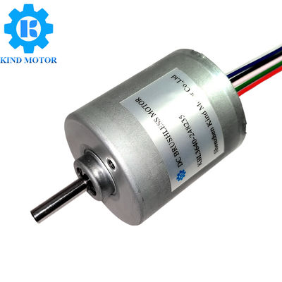 25w Mikro Fırçasız DC Motor 1000rpm Hız OEM Mevcut