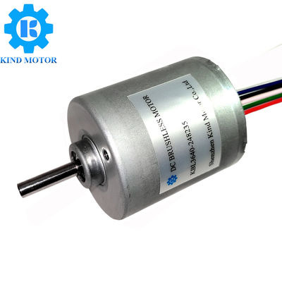 5A Mikro DC Fırçasız Motor BL3640, 3.175mm Şaftlı Düşük Gürültülü Bldc Motor