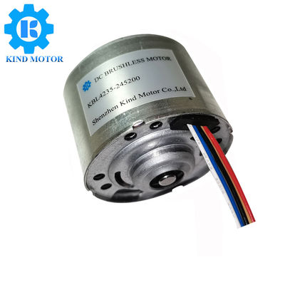 Yüksek Tork Küçük 0.1nm 0.2nm 0.3nm 12vdc 24vdc 42mm Fırçasız Dc Motor