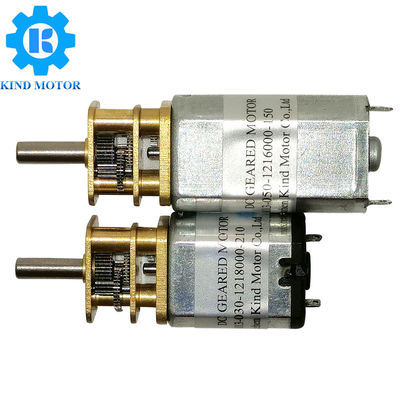 13mm Küçük Dişli Motor Yüksek Tork, 26g Fırçalı Dc Motor 12v