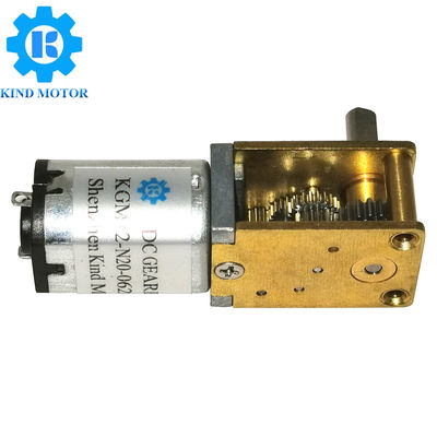 Küçük Sonsuz Dişli Motor 12v Yüksek Tork 10-6000rpm N30 Fırçalı