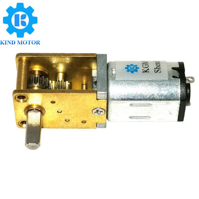 Küçük Sonsuz Dişli Motor 12v Yüksek Tork 10-6000rpm N30 Fırçalı
