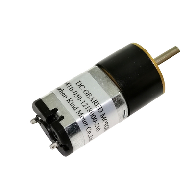 Gezegensel Küçük Fırçalı Dc Motor Düşük Gürültülü Daimi Mıknatıs 6v 12v 24v
