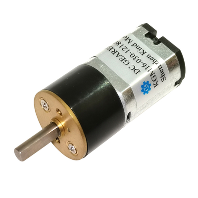 16mm Şanzımanlı Paslanmaz Çelik 6000rpm Fırçalı DC Dişli Motor