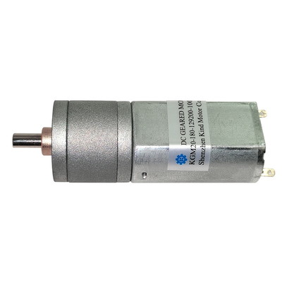 Mikro 20mm çaplı Redüksiyon Dişli Motor 600mNm Karbon Fırçalı