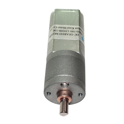 Mikro 20mm çaplı Redüksiyon Dişli Motor 600mNm Karbon Fırçalı