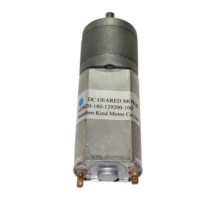 Mikro 20mm çaplı Redüksiyon Dişli Motor 600mNm Karbon Fırçalı