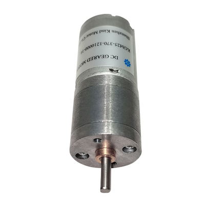 25x4mm Merkezi Uzun Şaft Fırçalı Dişli Motor 5000rpm Toz Geçirmez