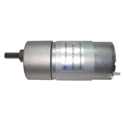 Eksantrik Çıkışlı 37mm Düşük Devirli Redüktörlü Motor 12Kg.cm Paslanmaz Çelik