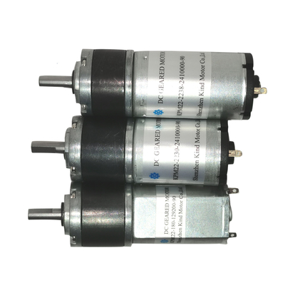 Düşük Gürültülü 1rpm DC Planet Dişli Motoru 16mm 5w Daimi Mıknatıs