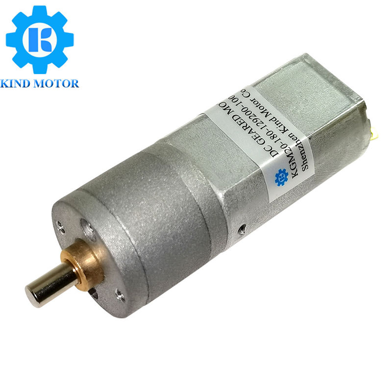 Yüksek kaliteli düşük hızlı GM20 20mm 20D mm dc 6v 7.4v 12v 24v karbon fırçalar metal dişli motorları