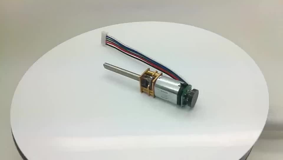 Mikro yüksek tork 300 rpm 3v 5v 6v 12v 12 volt 24v n20 dc varlıklı vites motoru 12mm vites kutusu ve ppr kodlayıcısı ile