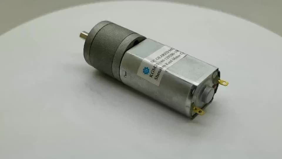 Mikro yüksek torklu GM20-180 20mm DC 3v-24v DC dişli motoru 4mm d asılı