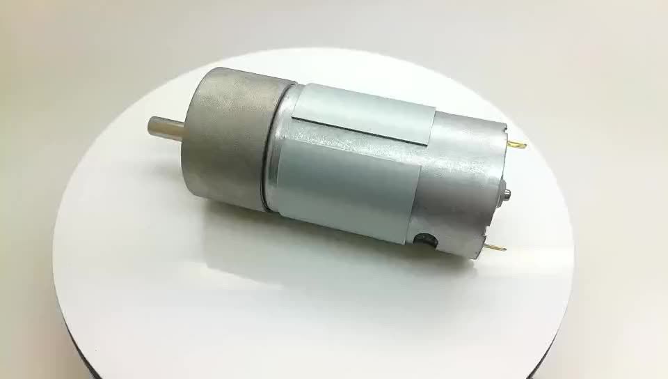 Mikro yüksek tork düşük hız 9 volt 6v 12 volt 18v dc motor 35mm 37mm metal vites kutusu fırça rs 550 rs 555