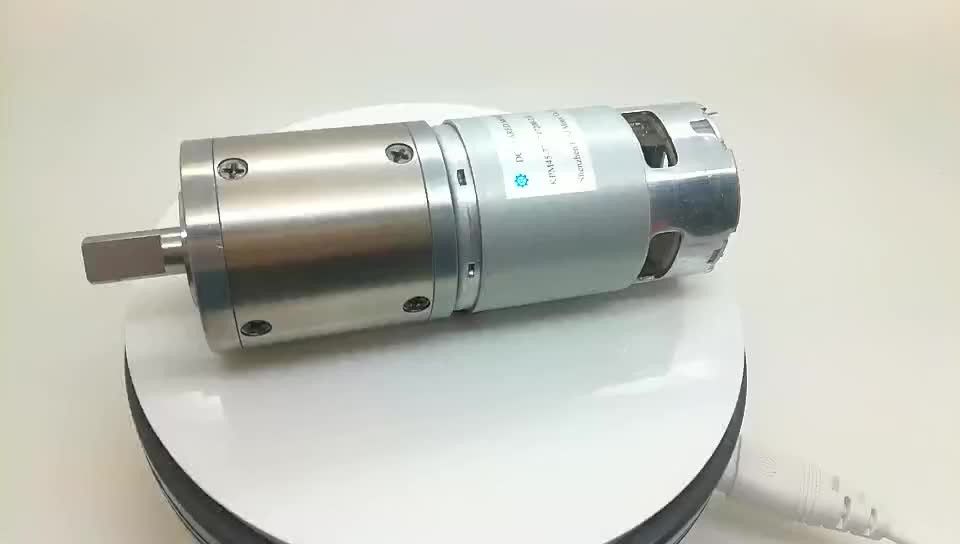 Uzun ömürlü yüksek torklu 28mm 32mm 36mm 42mm 57mm diya dc 6v 12v 24volt fırçasız gezegen dişli motoru 8mm asılı