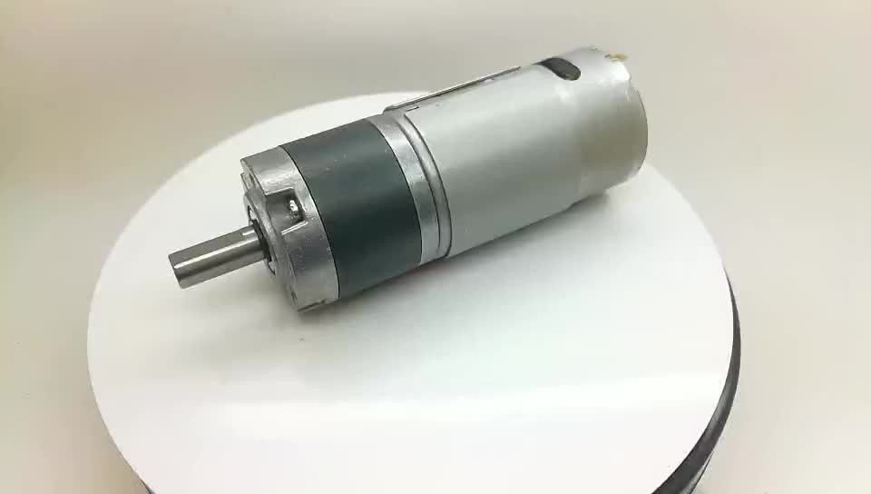 Yüksek tork mikro 5rpm 10rpm 12v 24v dc 2nm 36mm dc gezegen vitesli motor