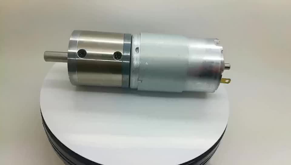 Yüksek hızlı yüksek tork ig42 gm 12 24v 65 rpm 80rpm 1N-15N dc vites motoru