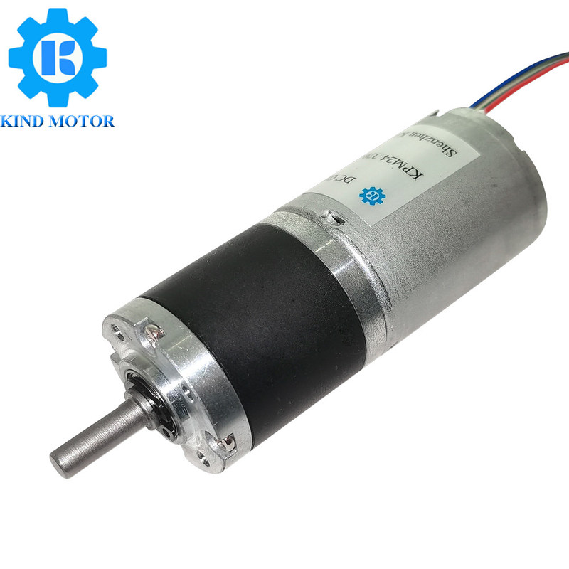 Uzun ömürlü düşük gürültülü dc 6v-50volt fırçasız mikro 22mm 24mm 28mm 32mm 36mm 42mm 45mm metal gezegen dişli motoru