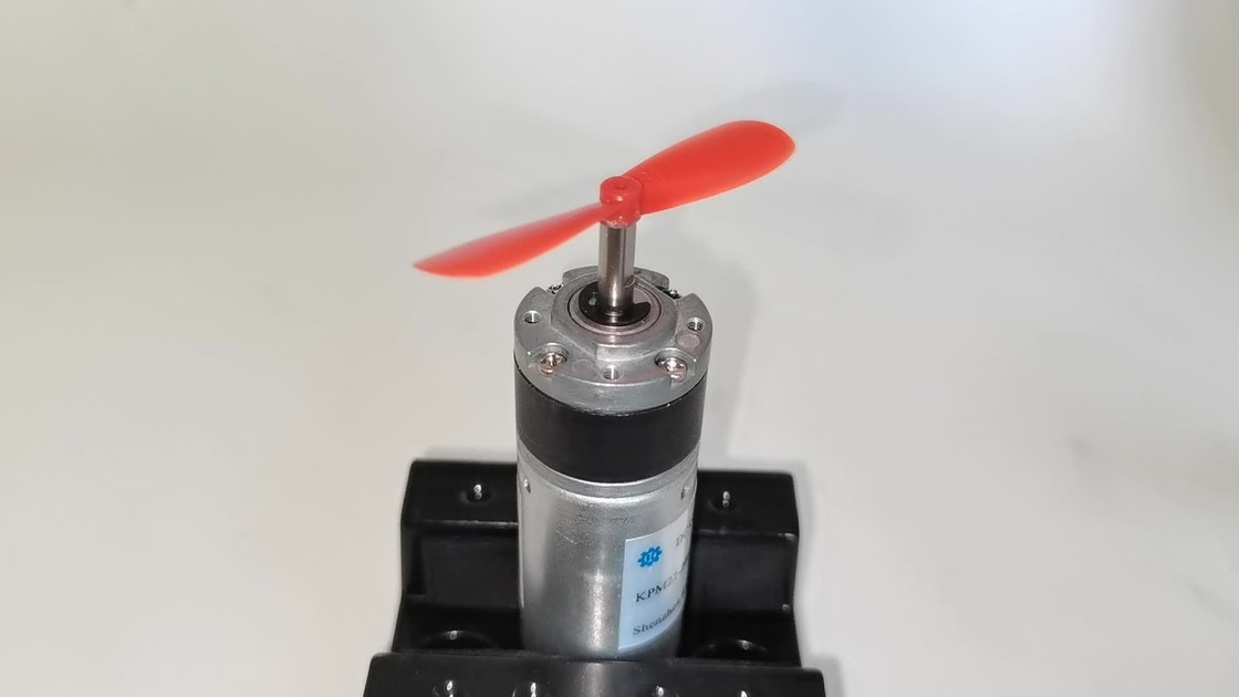 Yüksek tork düşük gürültü 22mm dc fırça gezegen dişli motoru 60 rpm 789 rpm