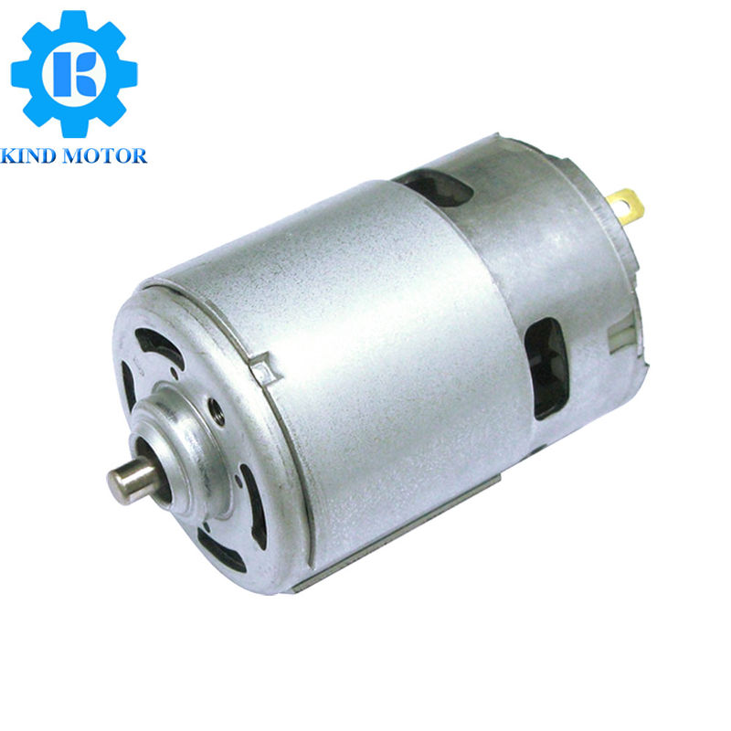En güçlü rs 775 yüksek rpm tork dc motor rulmanlar 12 18v 36 volt 12000 13000 19000 rpm koşu bandı karbon fırçalar için