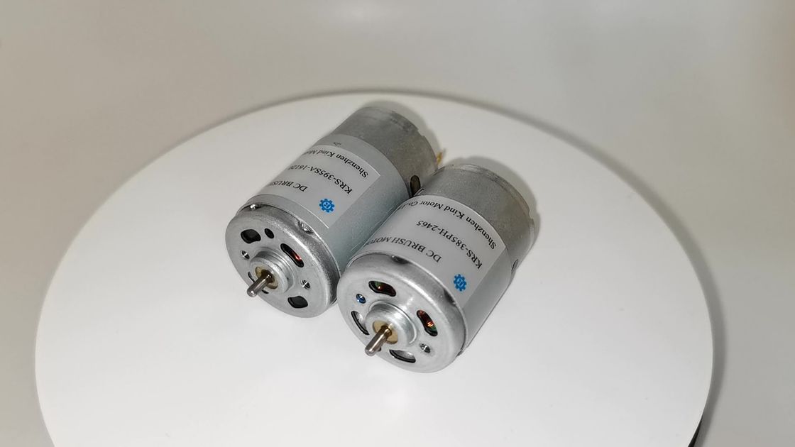 Yüksek hızda 13000 rpm 6v 12volt 24v fırçalı dc motor