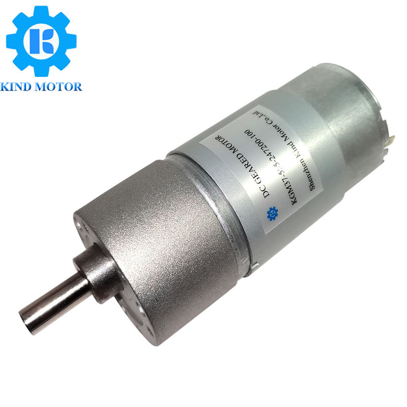 24 Volt Mikro DC Redüktörlü Motor 20Kgcm Durma Torku 30W Çıkış Gücü