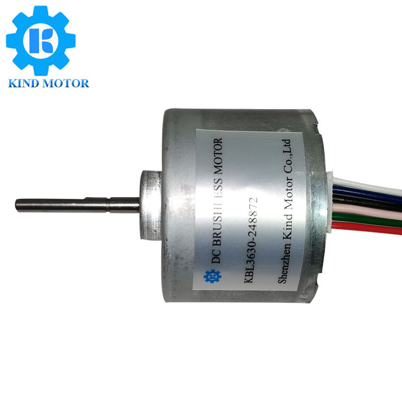 600gCm Torklu Özel Fırçasız Dc Elektrik Motoru 36mm Çap
