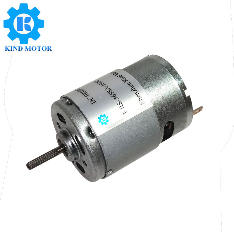 Mikro dc 5v 6v 12v 24v çap 28mm 360 365 karbon fırça motoru