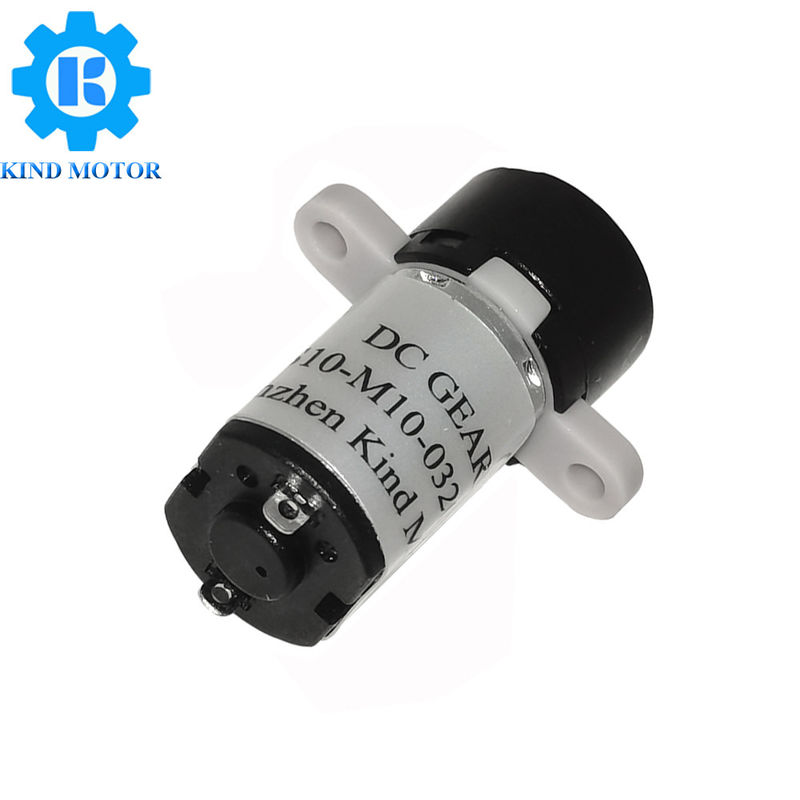 Mikro 10mm 1.5v 3v 6v Dc Plastik Dişli Motor Montaj Kulaklı ve Tellerle