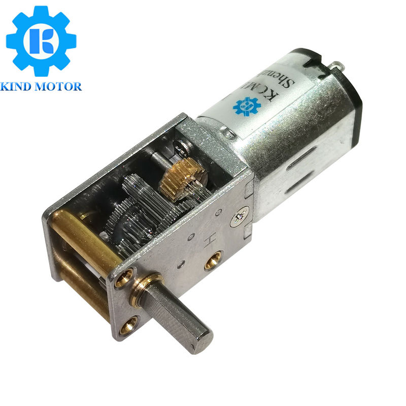 12mm Dik Açı DC Dişli Motor, N30 90 Derece Dişli Motor 3.1A