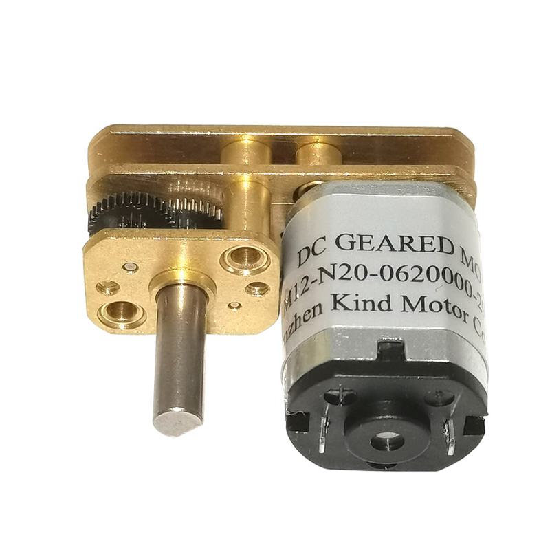Mikro Paralel Eksen Mili DC Motor 180mNm, 2.2W Dik Açı Dişli Redüktör Motoru